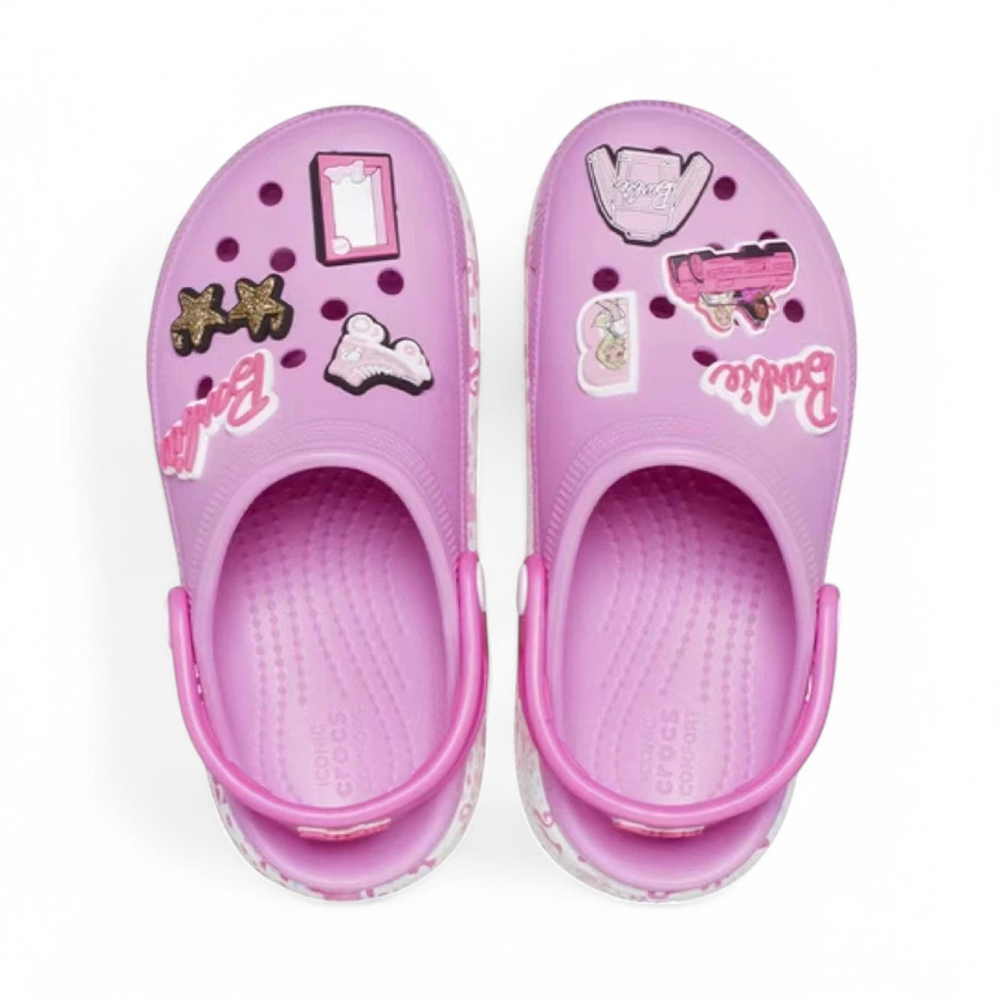 Classic Barbie Taffy Pink Slippers