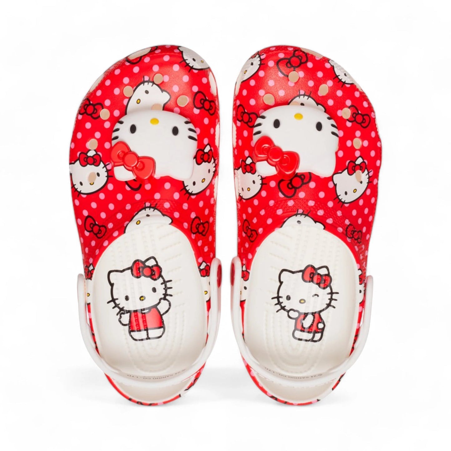 Classic Hello Kitty Red Slippers
